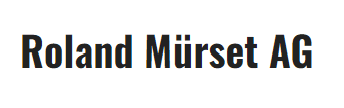 Logo Mürset Roland AG