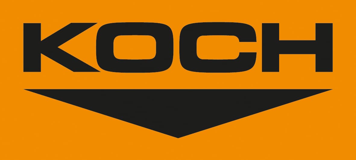 Logo Koch AG, Strassen- & Tiefbau, Kies & Beton
